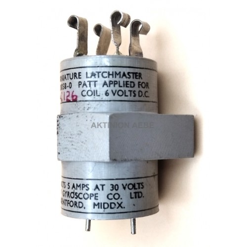 LATCHING RELAY 6V 2CONTACTS 21858-0