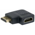 Adaptor HDMI αρσ. - HDMI θηλ. σε γωνία 353496