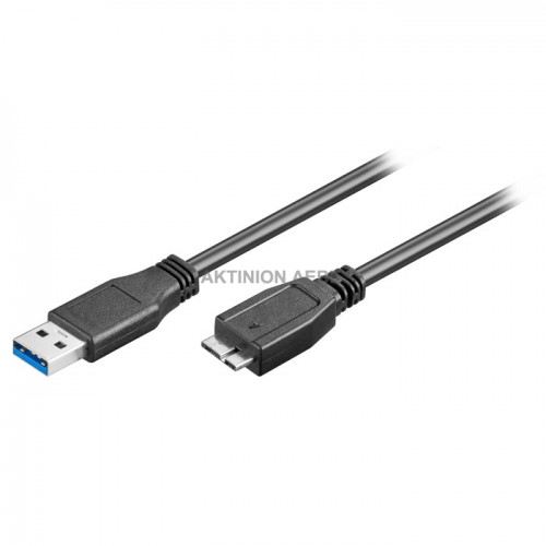 95734 Καλώδιo USB 3.0 A αρσ USB micro B αρσ 0.5m