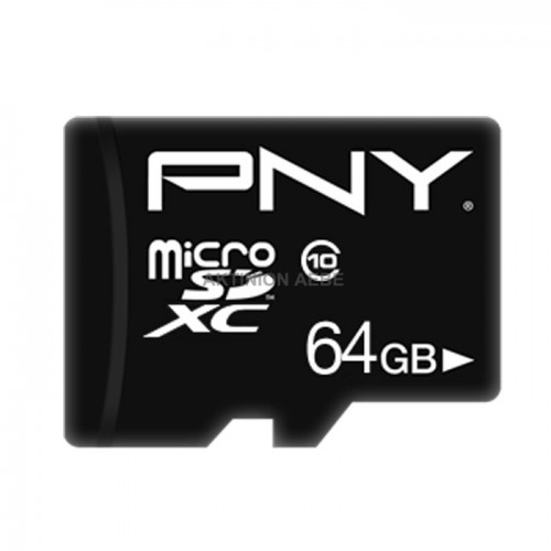 PNY P-SDU64G10PPL-GE 64GB Κάρτα μνήμης microSDXC UHS-I 