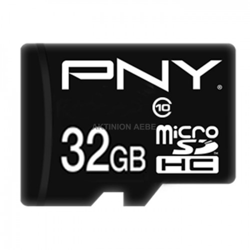 PNY P-SDU32G10PPL-GE 32GB Κάρτα μνήμης microSDHC Class 10