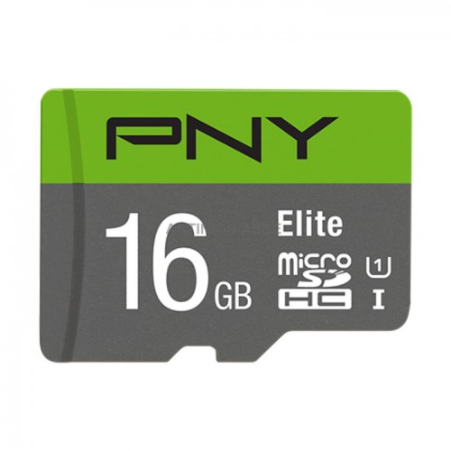 PNY P-SDU16GU185GW-GE 16GB Κάρτα μνήμης microSDHC Class 10 