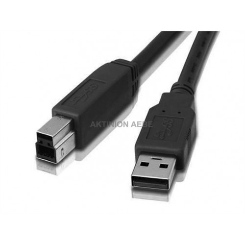 Καλώδιο USB 3.0 USB-A male - USB-B male σε μήκος 2m USB-320B