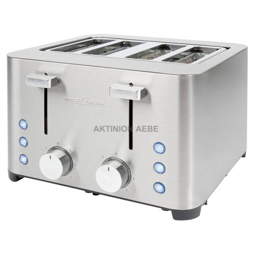 PC-TA 1252 4 slices toaster stainless steel