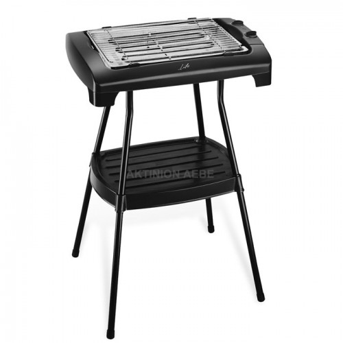 LIFE BBQ King Barbeque standing grill with storage shelf 2000W