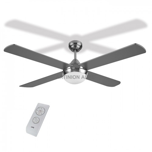 LIFE NORTE Ceiling fan with double sided blades and light 60W