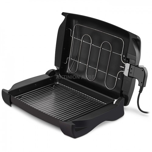 LIFE Steakhouse Electric table grill with upper heating element and lid 1100W