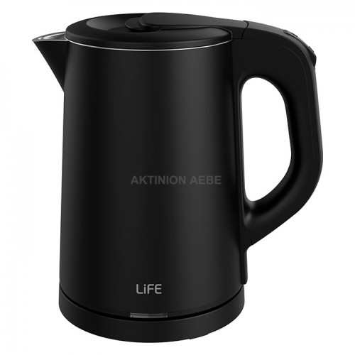 LIFE ESSENTIAL Electric kettle 0.8L 1360W