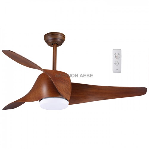 LIFE GODIVA Ceiling fan with LED light and remote control 85W
