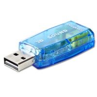 NEDIS USCR10051BU Εξωτερική κάρτα ήχου USB 2.0