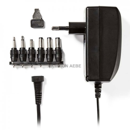 NEDIS ACPA007 Universal AC Power Adapter 3/4.5/6/7.5/9/12VDC 2.25A