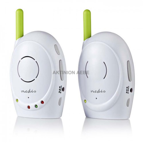 NEDIS BAMO110AUWT Audio Baby Monitor 2.4GHz Talkback Function