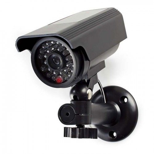 NEDIS DUMCBS10BK Ομοίωμα κάμερας Security για εξωτερικό χώρο με IR LED