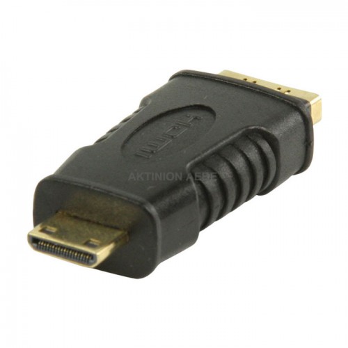 NEDIS CVGP34906BK Αντάπτορας HDMI mini αρσ HDMI θηλ