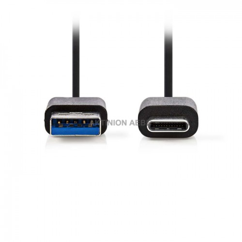 NEDIS CCGP61600BK10 USB 3.1 Cable Type-C Male A Male 1m