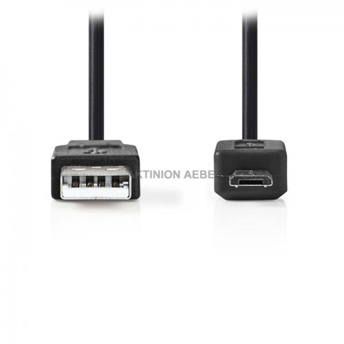 NEDIS CCGT60500BK10 USB 2.0 Cable USB A Male Micro B male 1.0m
