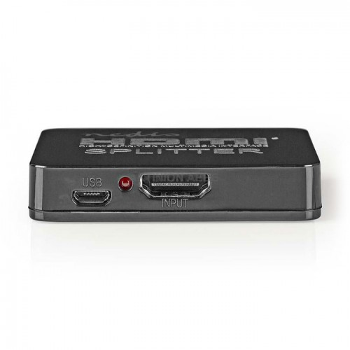 NEDIS VSPL34002BK Splitter HDMI 2 θυρών με υποστήριξη 4Κ