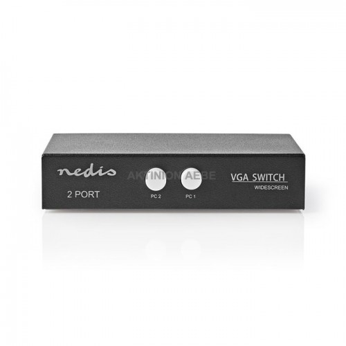 NEDIS CSWI5902BK VGA switch 2 Η/Υ σε 1 οθόνη