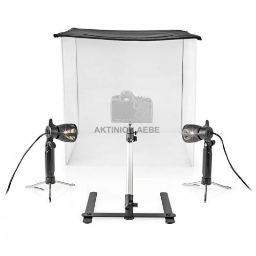 NEDIS SKT012WT LED Photo Studio Kit 60x60cm 6500K Foldable