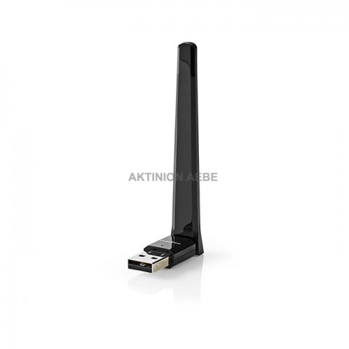 NEDIS WSNWA600BK Wireless AC600 High-Gain USB Adapter