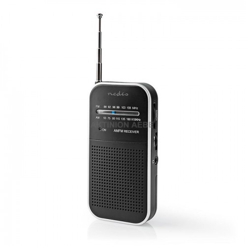NEDIS RDFM1110SI FM-AM Radio 1.5W Pocket Size 