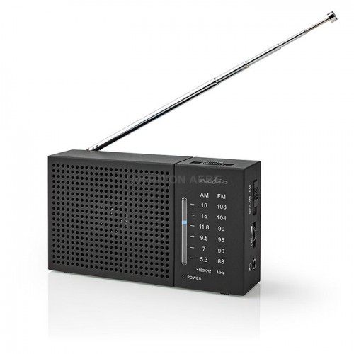 NEDIS RDFM1200BK FM-AM Radio 1.5W Pocket-Size