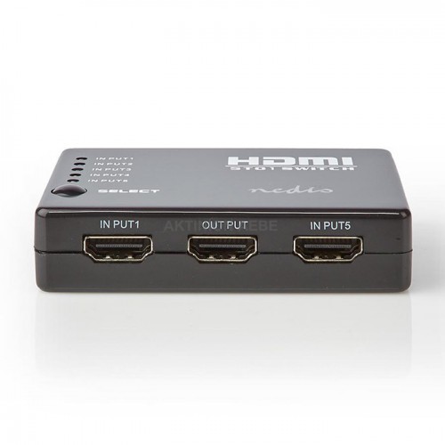 NEDIS VSWI3455BK HDMI Switch 5 θυρών