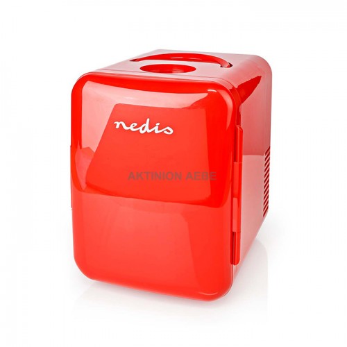NEDIS KAFR120CRD Mini φορητό ηλεκτρικό ψυγείο 4L