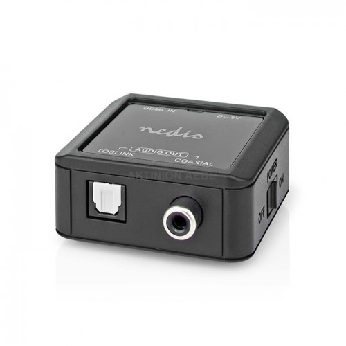 NEDIS ACON3425AT Ψηφιακός μετατροπέας ήχου από HDMI σε TosLink και Coax Audio