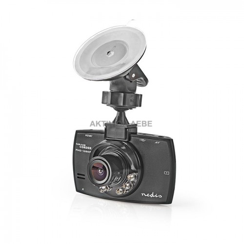 NEDIS DCAM11BK Full HD καταγραφική κάμερα 2.7 για ταμπλό αυτοκινήτου 