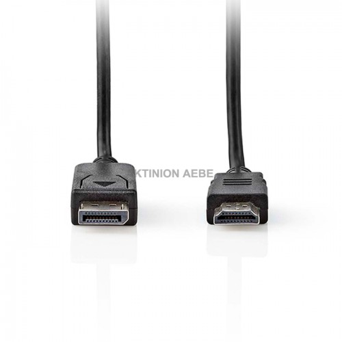 NEDIS CCGL37101BK20 DisplayPort cable displayPort male HDMI male 2m