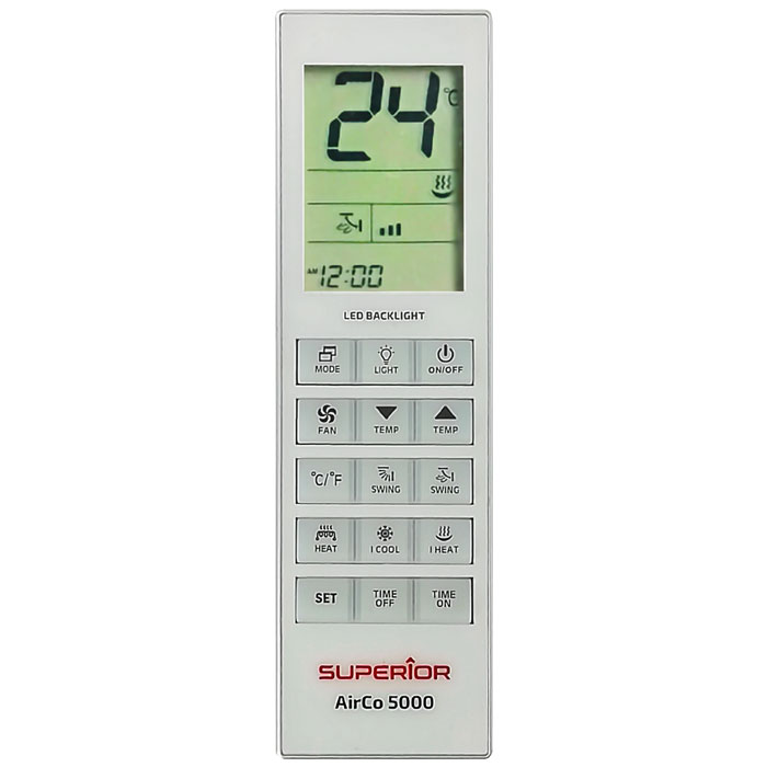 Air-Conditioner Replacement Remote Control AirCo 5000 